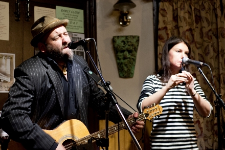 Rosie Eade & Davey Malone by Richard Reader